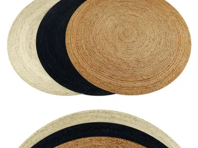 Rugs480 Low-poly 3D model