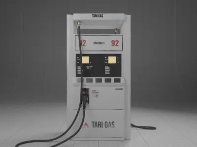 Gaspump 3D model