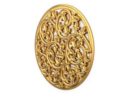 Classic decor ornament 76  3D print model
