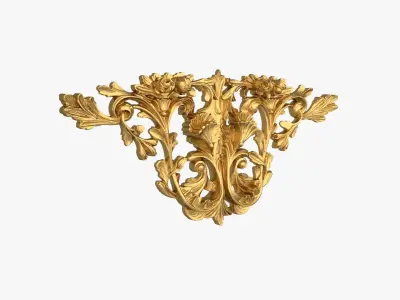 Classic decor ornament 209 3D model