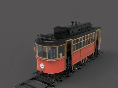 Cable car  3D model