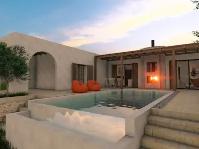 Guest house 3D model