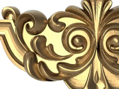  decorative pattern ready for 3D printing 3D model 178