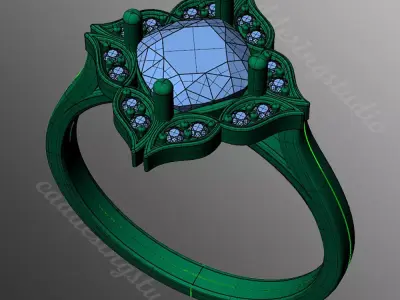 Ring kt126 3D print model