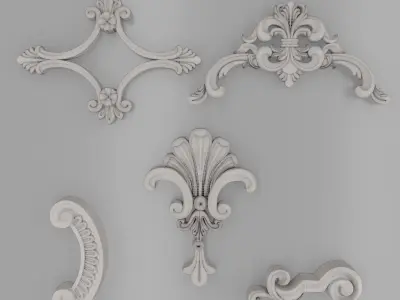 Trim Ornament 75 3D model