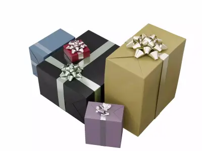 Gift box 11 3D model