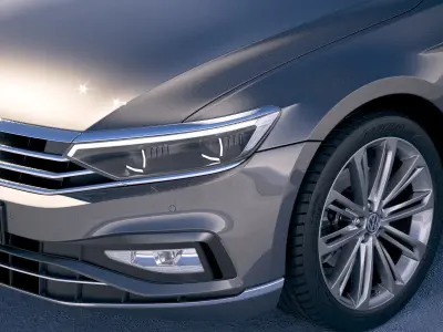 Volkswagen Passat 2020 3D model