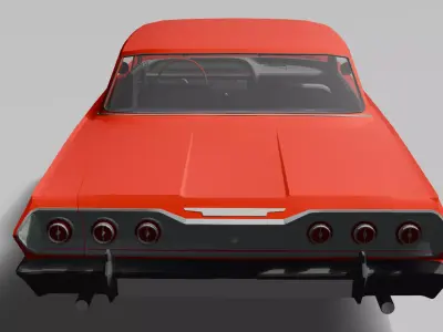 Chevrolet Impala 1963 3D model