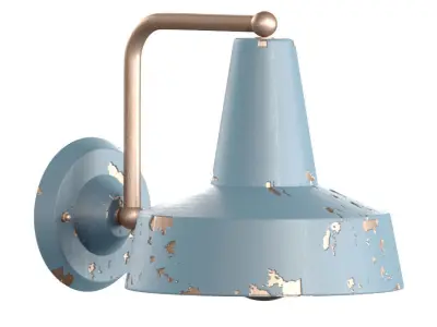 VINTAGE wall light By FERROLUCE 3D model