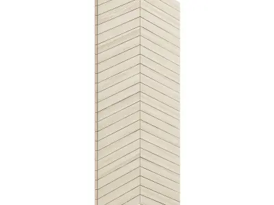 Light Wood Wall Panel 3D model