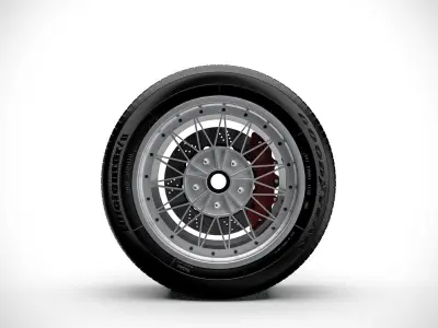 Wheel v4 3D model