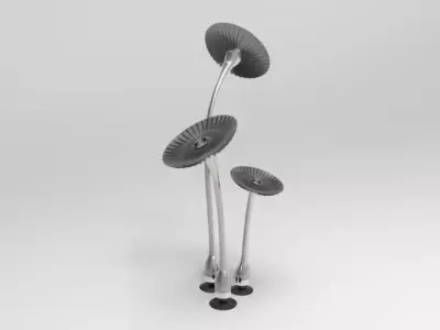 Mushroom Tabletop Decoration Free 3D model