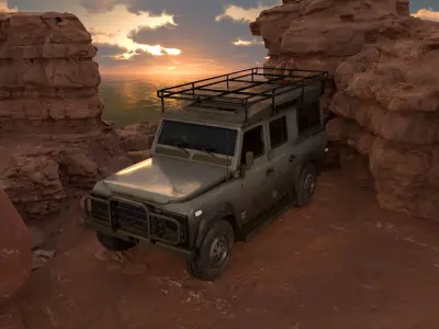 Land Rover Defender 110 3D model order