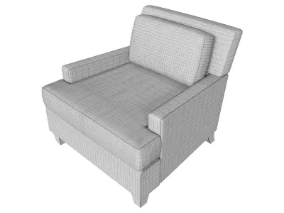 Westwood lounge chair  3D model