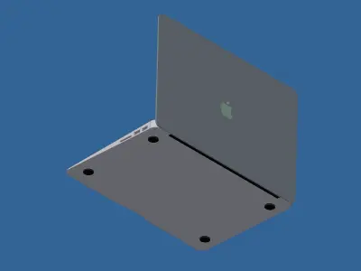 MACBOOK AIR 3D print model