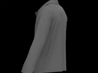 Male jacket 3D model