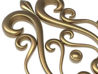  decorative pattern ready for 3D printing 3D model 352