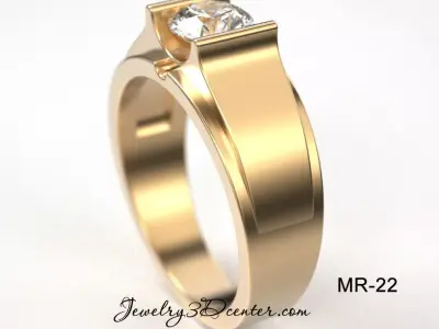 Man Ring MR-22 3D print model