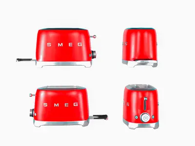 Collection SMEG sme electric kettle 3D model