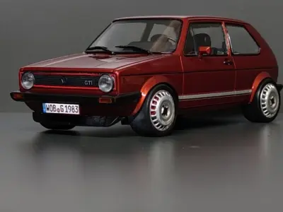 Ronal Aero 16 Rims for Diecast Car 3D print model