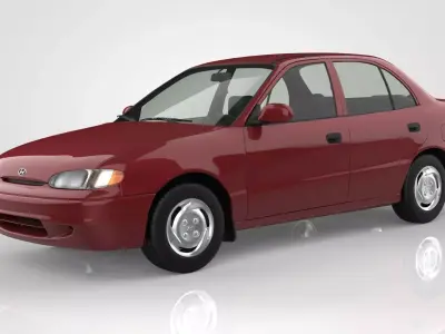 Hyundai Accent 1996 3D model