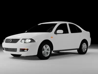 Volkswagen Jetta Bora Classic Clasico 2009 3D model