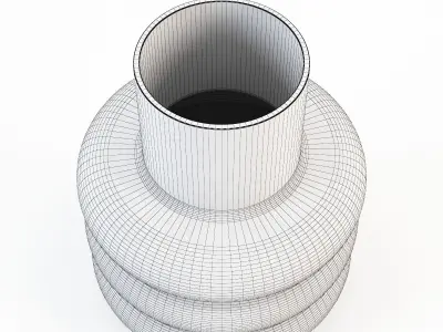 Vase MAGNUS - D18xH24cm - JYSK 3D model