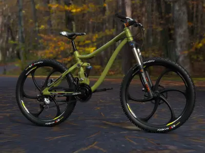 Mountain Bike Or Gear bicycle 3D model