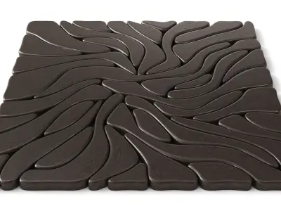 Abstract sculpture Symbiote 3D model