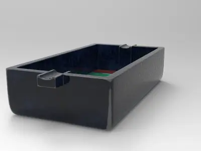 Hueyo Ashtray Low-poly 3D model