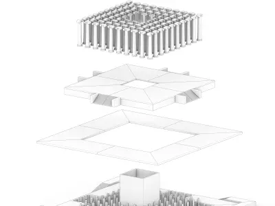 bourse greek model 3D model