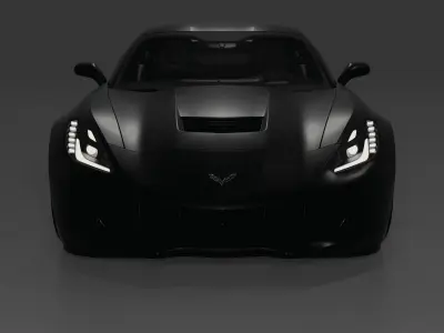 Chevrolet Corvette C7 Stingray high quality model 3D model