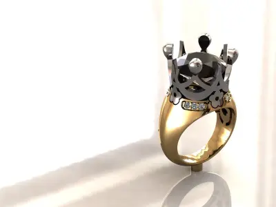 Ring Pasquale Bruni 1 3D print model