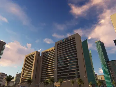 Joint Banking Complex 3D model