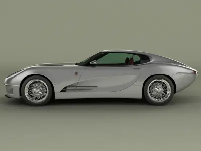 Lyonheart K Coupe Concept 3D model