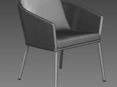 Omer Armchair 3D model