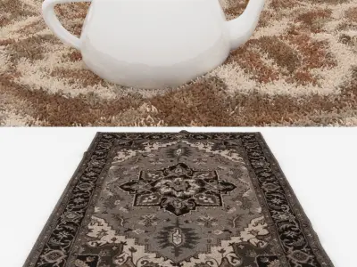 Rugs No 923 Low-poly 3D model