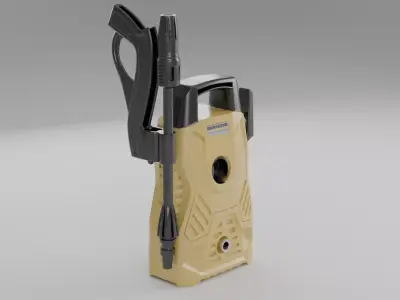 Pressure Washer 3D Model Without Hose 3D model