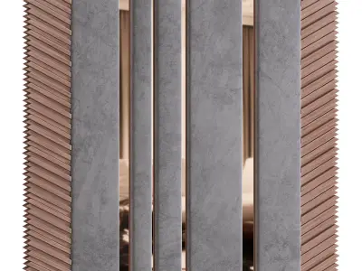 Panel by Pinterest 3D model