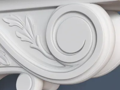 Decorative Corbel 3D model buy