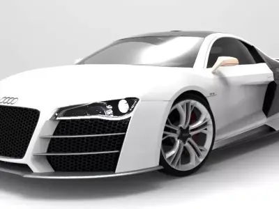Audi R8 V12 sport 3D model