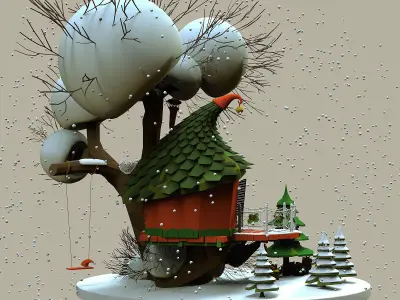Merry Christmas 3D model