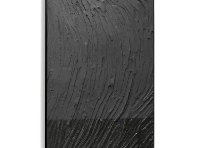 Plaster Two Photo Frame 362 Low-poly 3D model