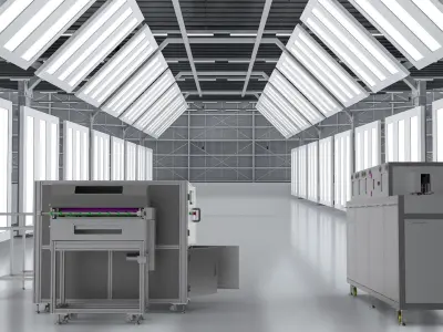 Pcb board cleaning machine collection  3D model