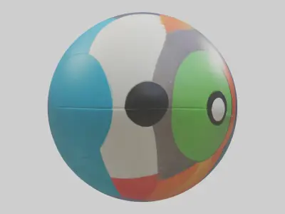 artoon Beachball model 3D model
