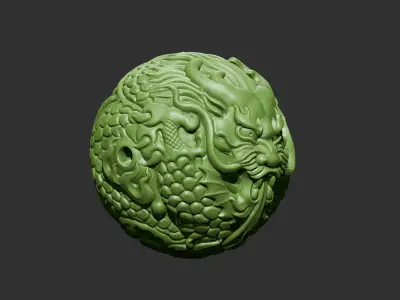 dragon ball 3D print model