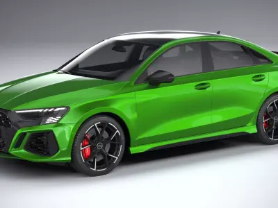 Audi RS3 Sedan 2022 3D model