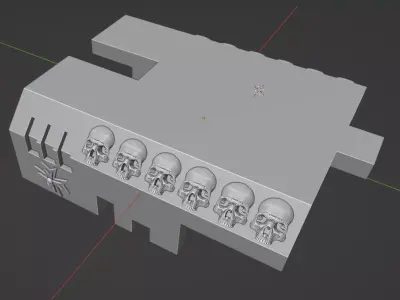 Templar Rhino Gun Armor Free  Free 3D model