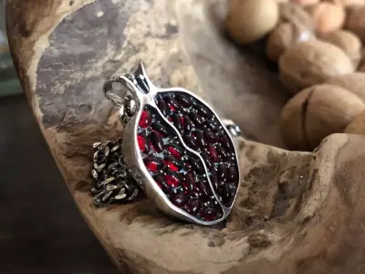  Pomegranate Pendant Armenian Jewelry 3D print model