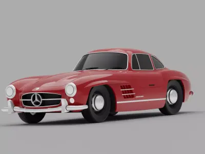 Mercedes SL300 3D model